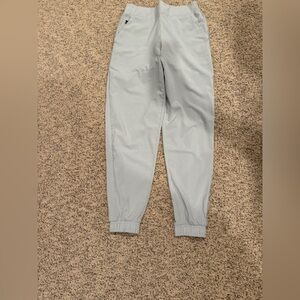 ATHLETA Women’s Brooklyn Jogger City Stripe Coast Grey Stretch Size 6